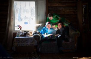 Siberian Tundra: Visit to Hunter Family