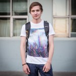 Ivan, 18, is studying to be an industrial engineer.