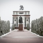 Victory Park in Kursk, the location of one of WWII's key battles.