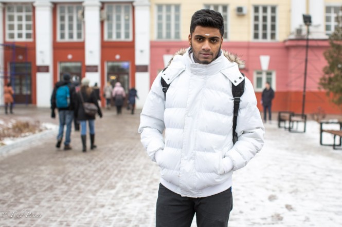 This Malaysian student chose to study medicine in Russia because it was half the price of his home town university. 